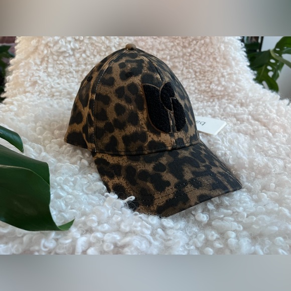 🧢🤎🐆Authentic Ba&sh Embroidered Baseball Cap HINO - OS - BNWT 🐆 - Picture 6 of 13